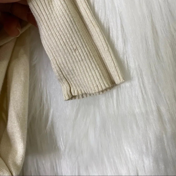 ARITZIA WILFRED Silk Cashmere Open Front Knit Cardigan - Picture 5 of 6